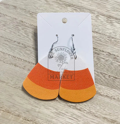 SD2/Earrings - Lg candy corn