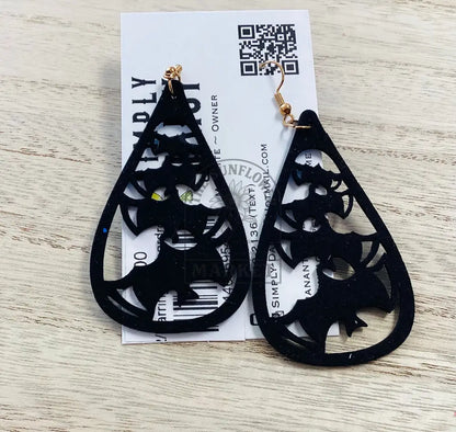 SD2/Earrings - Teardrop-bats