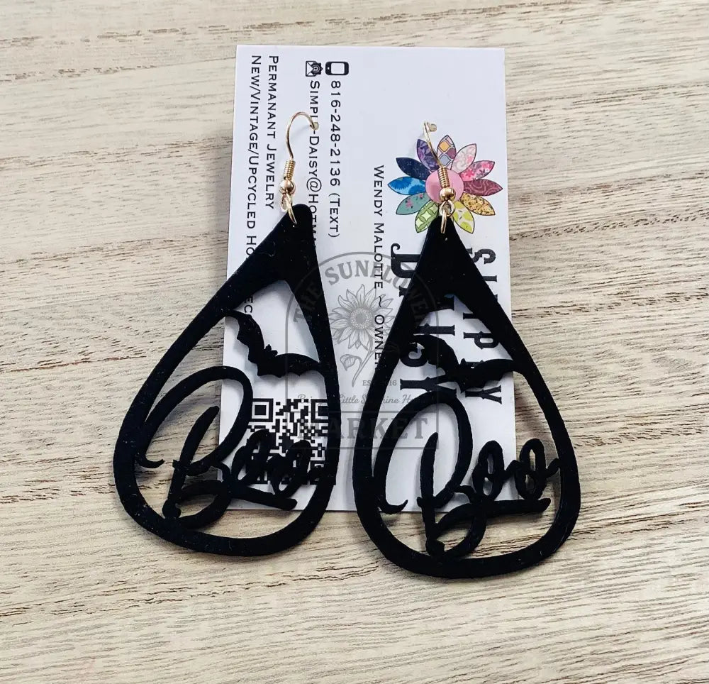 SD2/Earrings - Teardrop-boo