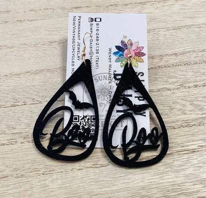 SD2/Earrings - Teardrop-boo