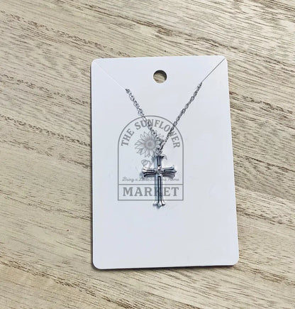 SD2/Necklace - Sm Cross