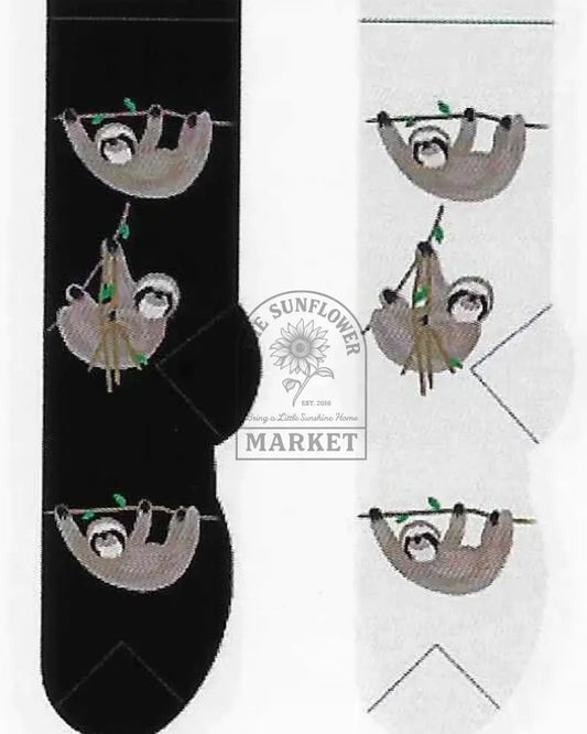 Sloth socks - Black