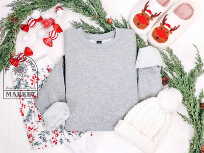 Ugly Sweater YW - Small / Sport Grey Crew