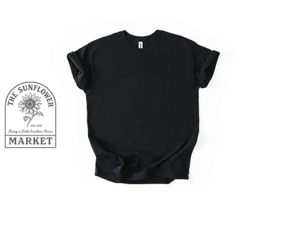 Current Template - Small / Black Tee