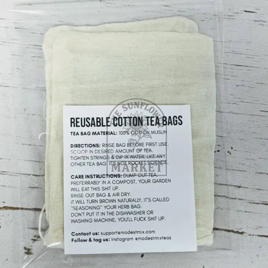 Teas - Reusable Cotton Bags