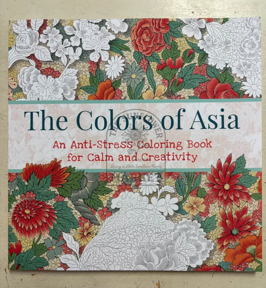 The Colors of Asia Coloring Book