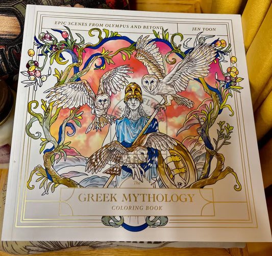 The Greek Mythology Coloring Book