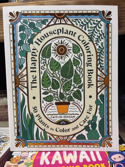 The Happy Houseplant Coloring Book