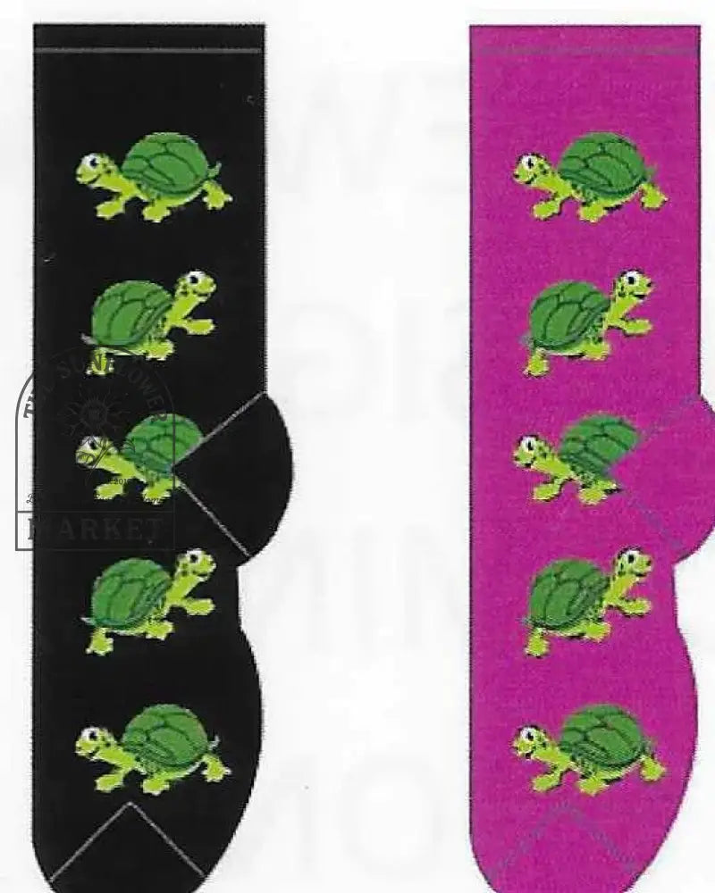 Turtle socks - Black