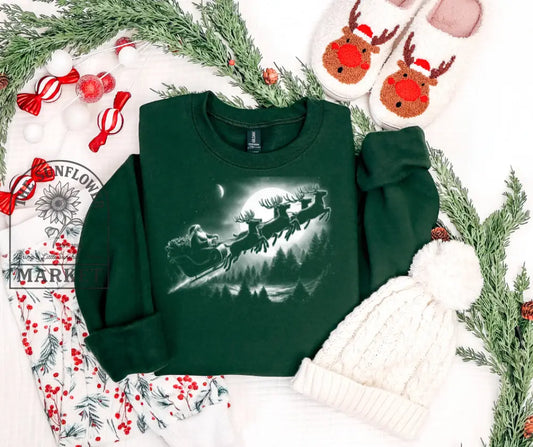 Vintage Santa Sleigh