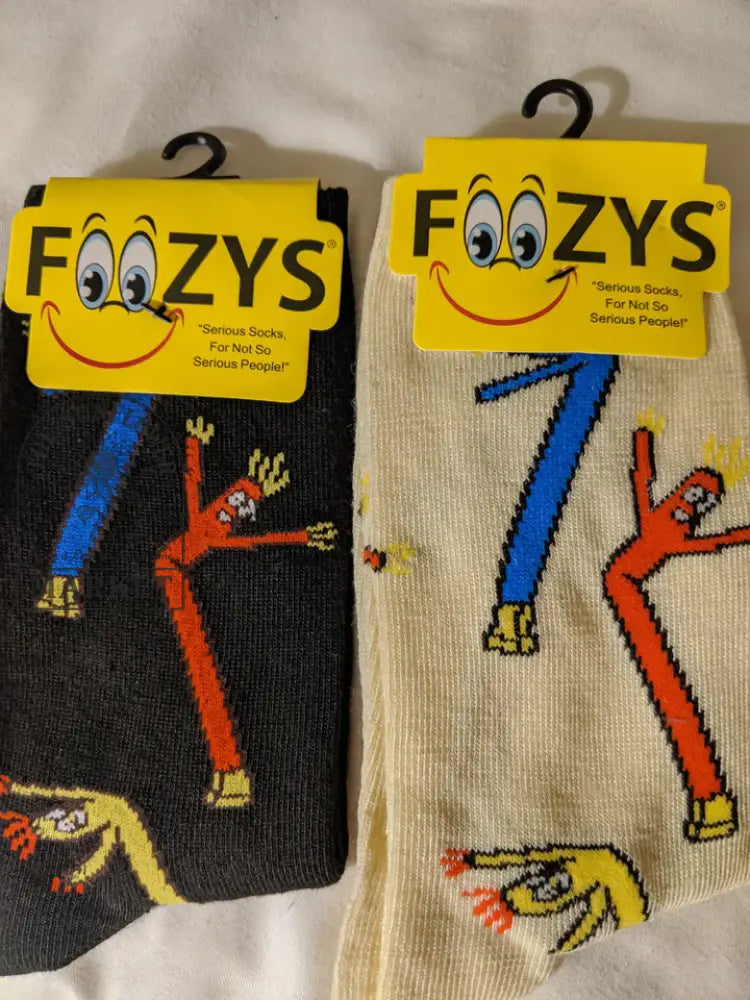 Wavy guy socks - Black