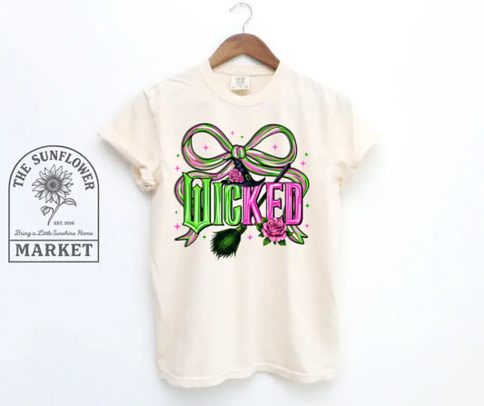 Wicked Pink and Green Coquette