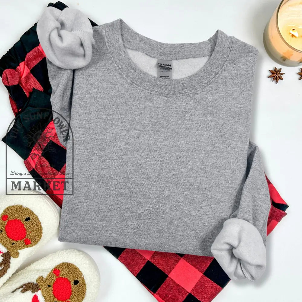 Ugly Sweater YW - Small / Dark Grey Crew