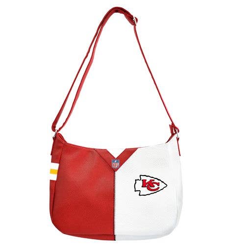 NFL Kansas City Chiefs Pebble Split Hobo