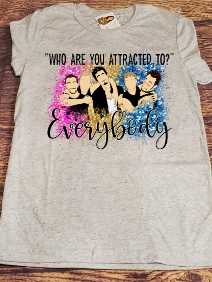 Who are you attracted to? Everybody