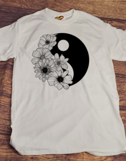 Floral Yinyang