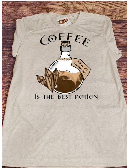 Coffee is the best potion