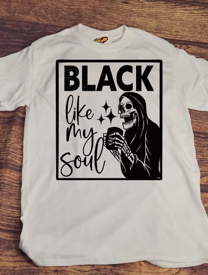 Black like my soul