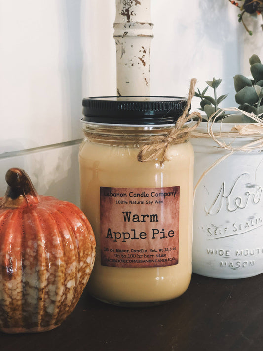 Warm Apple Pie: Candle