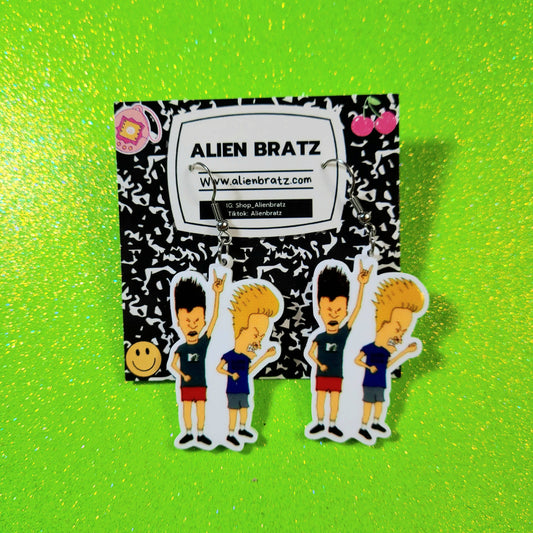 Butthead Earrings