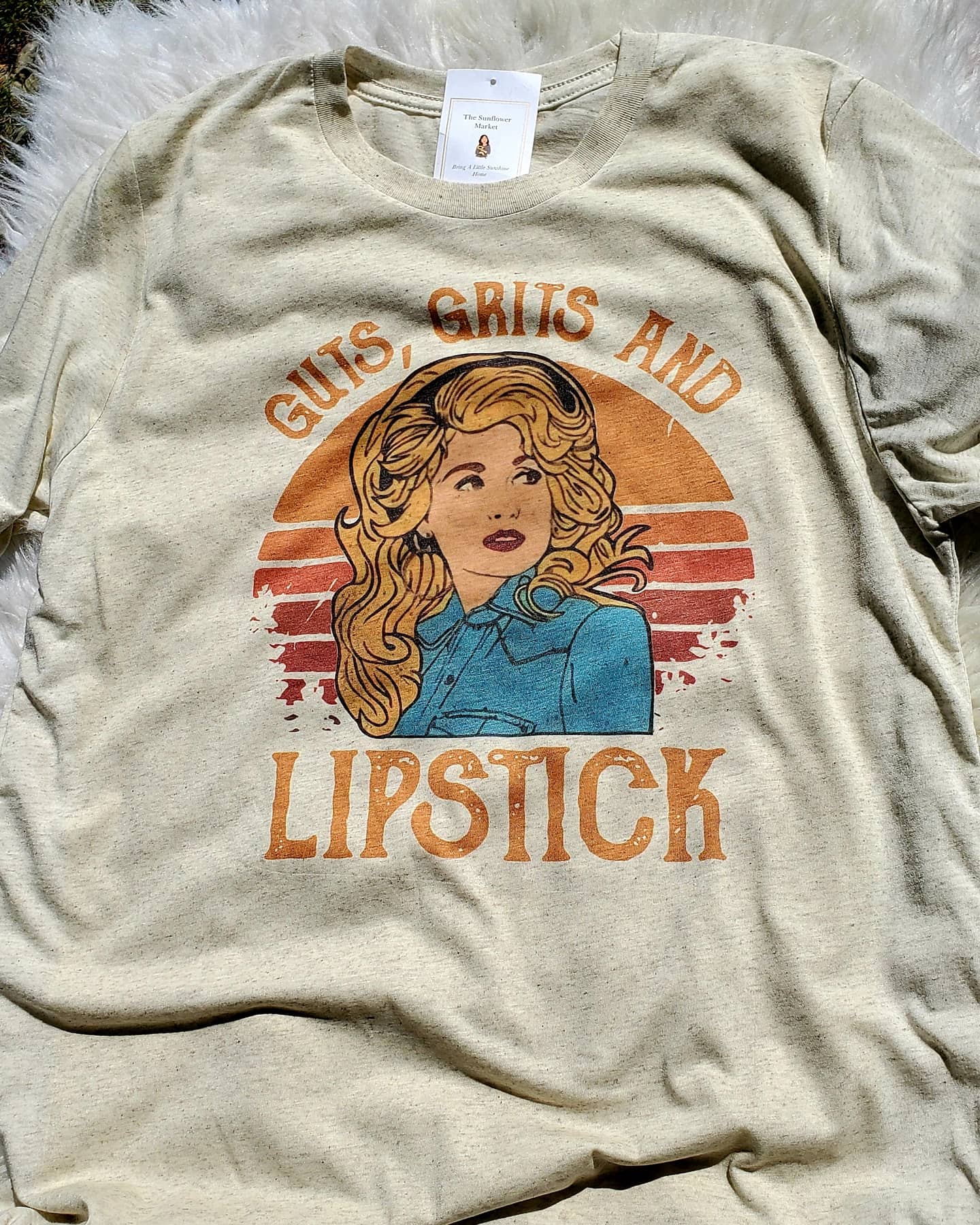 Dolly Parton, Guts, Grit and Lipstick Tee
