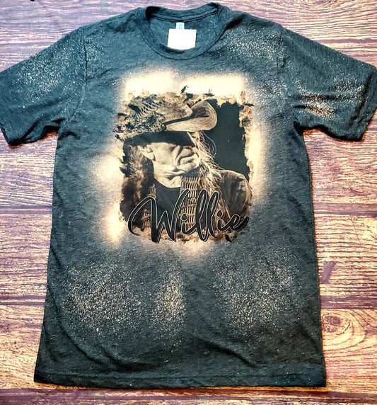 Willie Nelson Bleached Tee