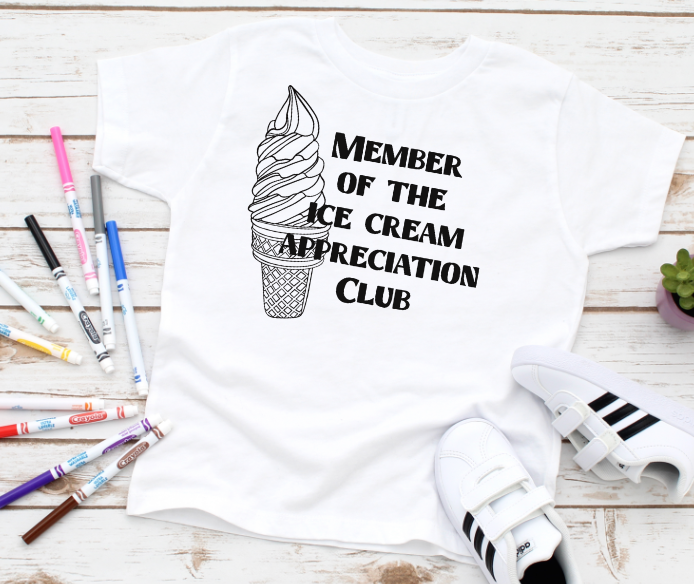 Member of the ice cream appreciation club