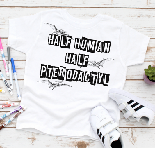 Half Human Half Pterodactyl