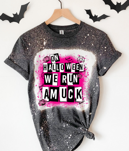 On Halloween We Run Amuck