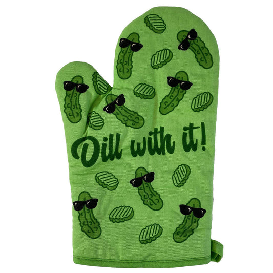 Dill With It Oven Mitt