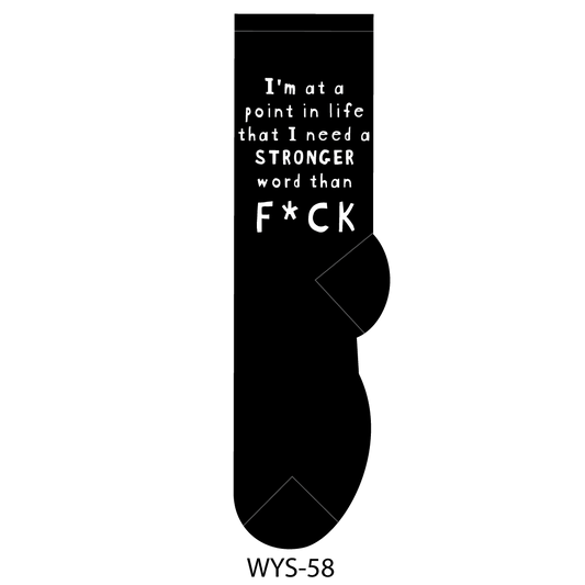 I'm at a Point in Life That I Need  a Stronger Word Than F*ck