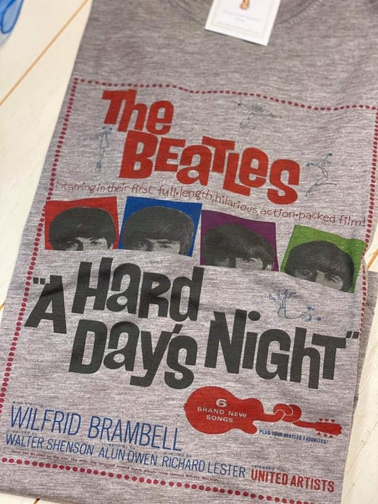The Beatles Tee - A Hard Days Night