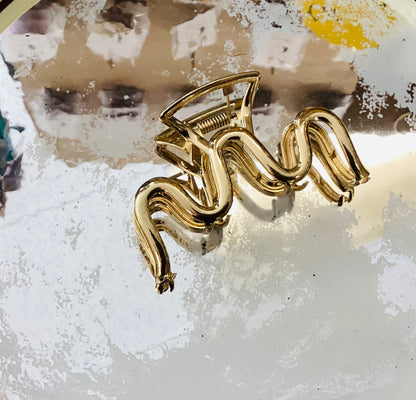 Gold Claw Clip