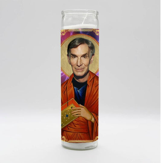 Bill Nye the Science Guy Candle