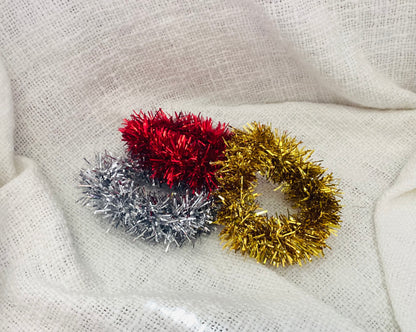 Christmas scrunchies