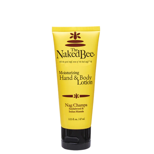 Naked Bee Lotion (Nag Champa-2.5oz)